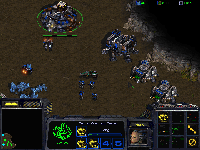 Figure 4 - StarCraft plays as well as it played 20 years ago