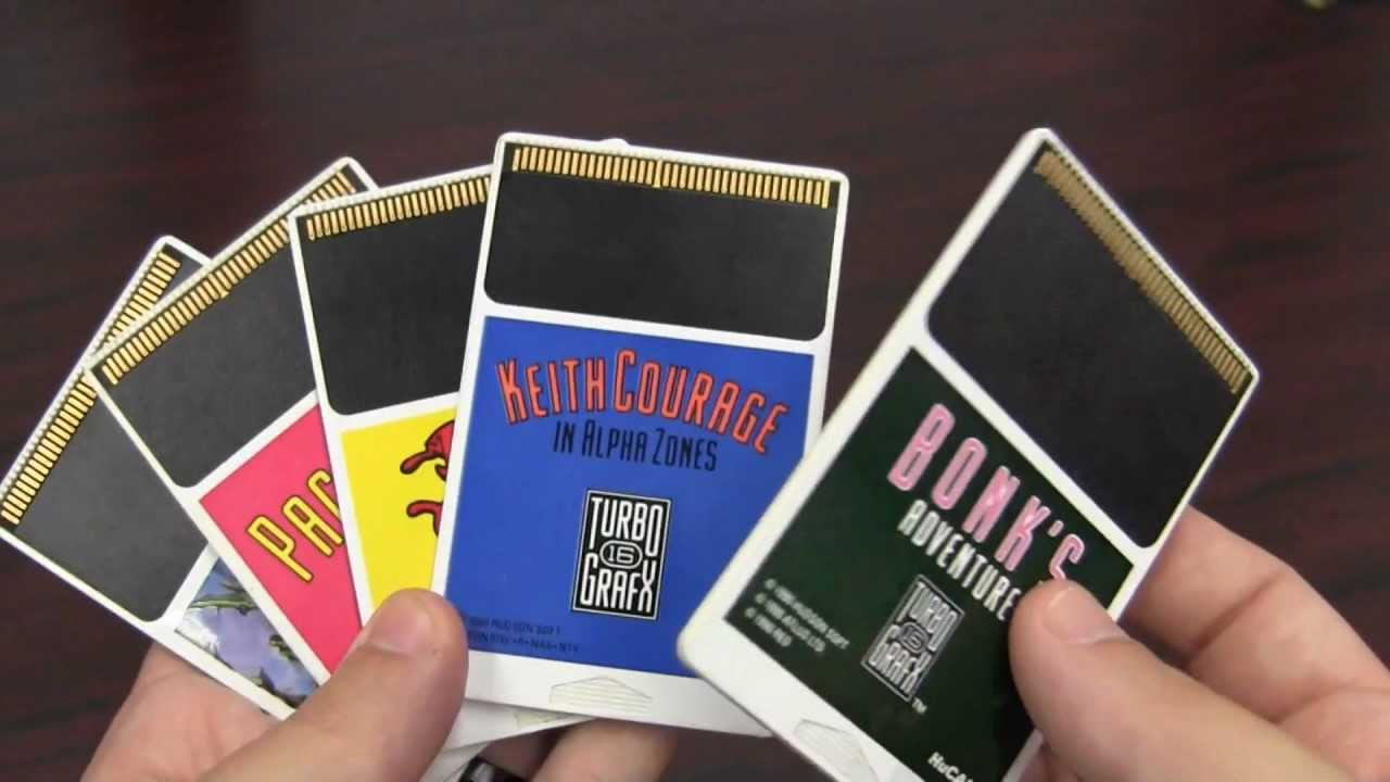 Figure 2 - HuCards for the TurboGrafx-16 (PC-Engine in Japan)