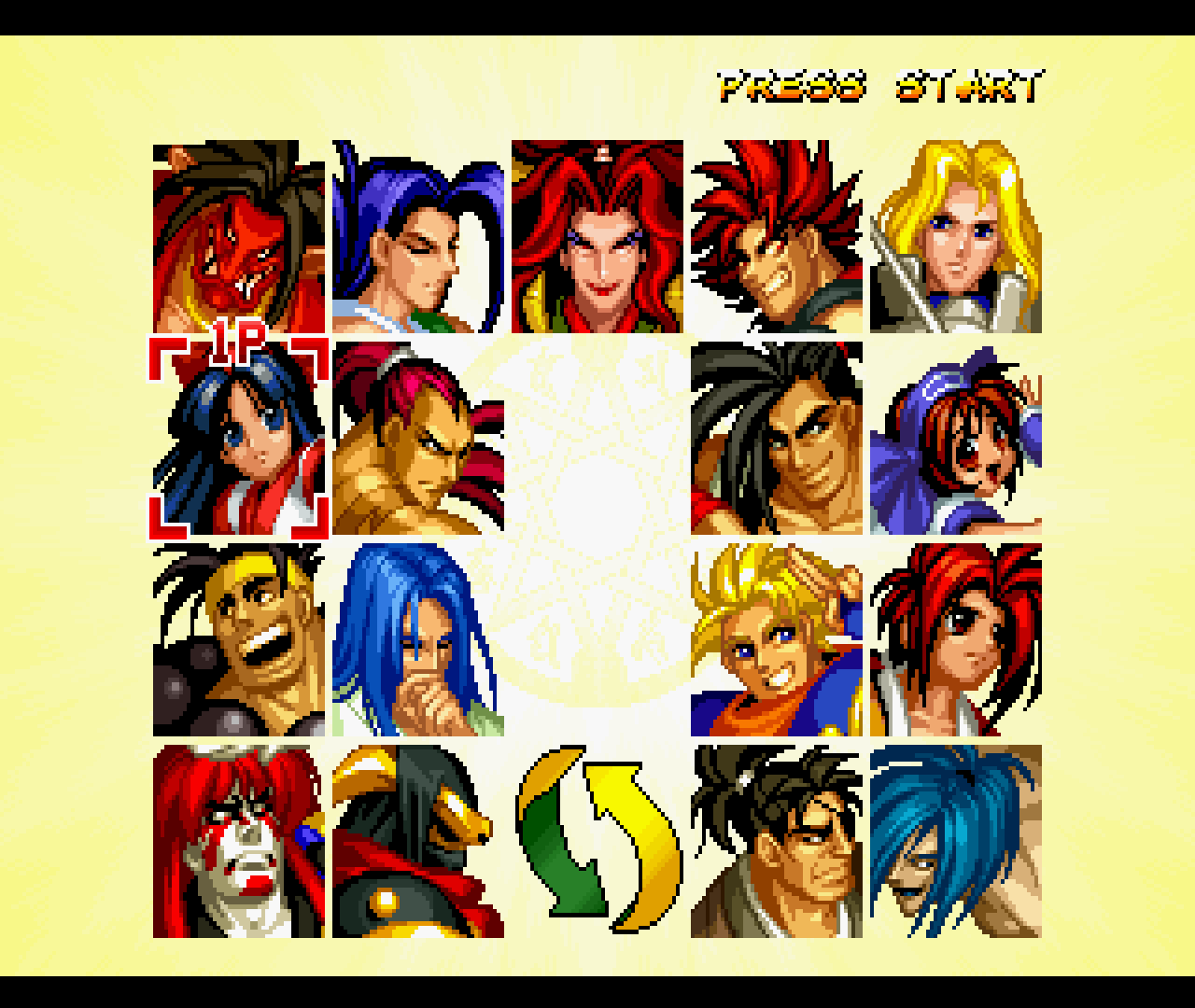 Figure 02 - There’s a good amount of fighters to choose from in this game