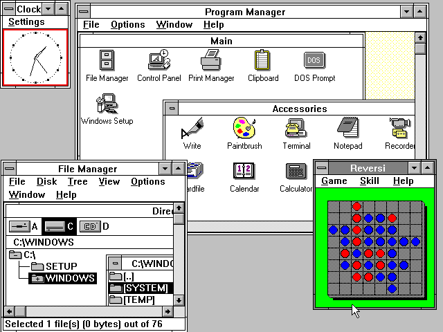 Figure 11 - Windows 3.0 for DOS PCs
