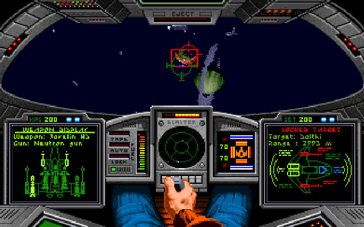 Figure 20 - Wing Commander for the Amiga started my passion for space simulations