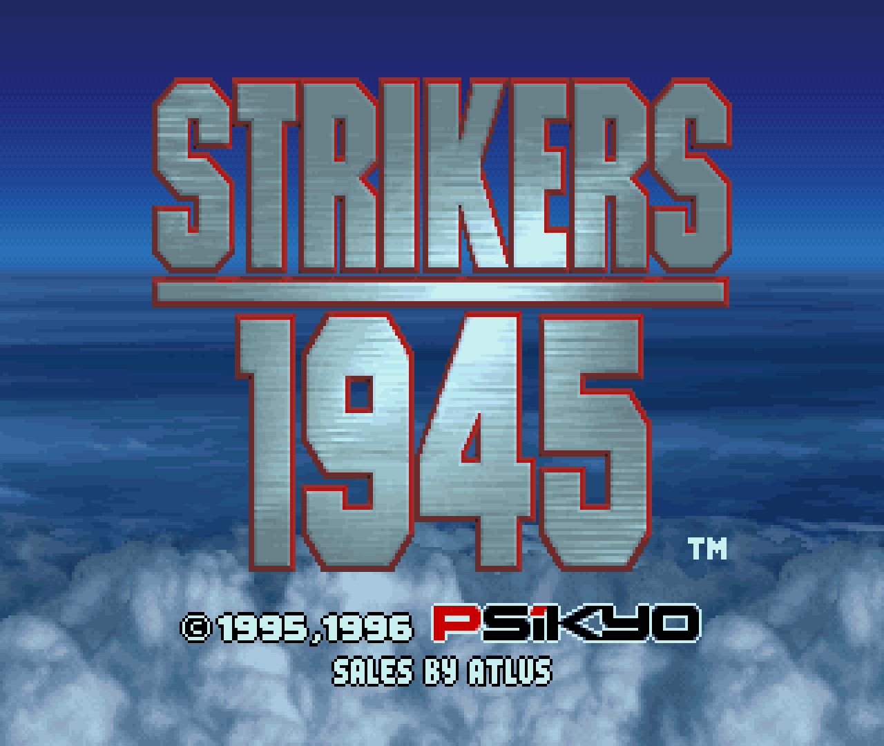 Figure 26 - Strikers 1945 for the Sega Saturn running on an ODROID-XU3