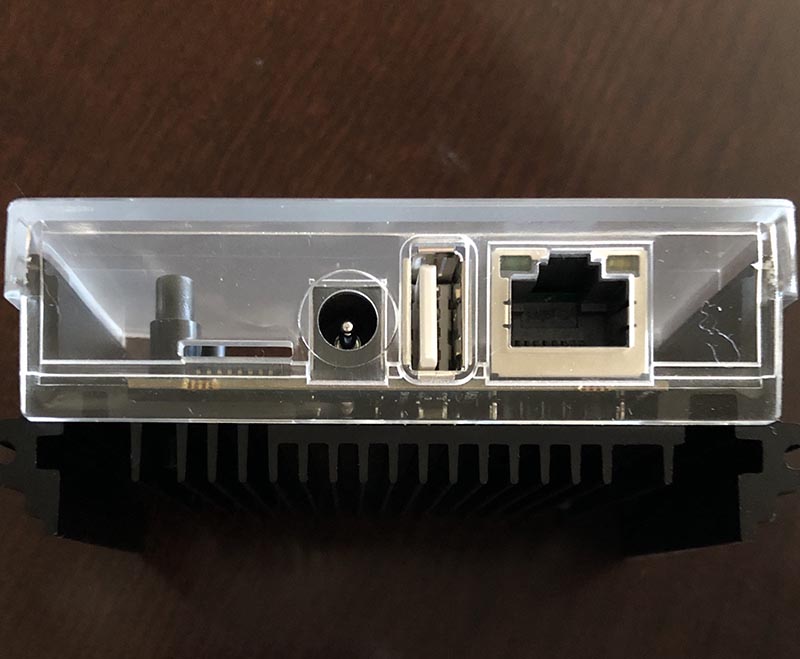 Figure 3 - All of the business end inside the case is still accessible.