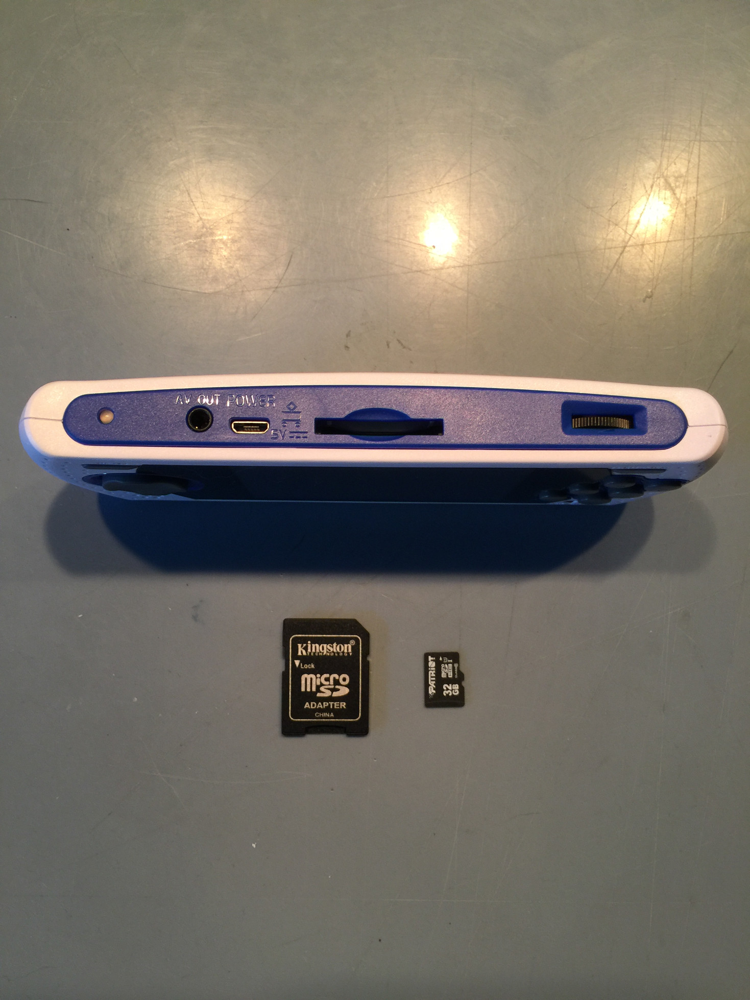 (Figure 2 - Dual SD/micro SD card to USB reader)