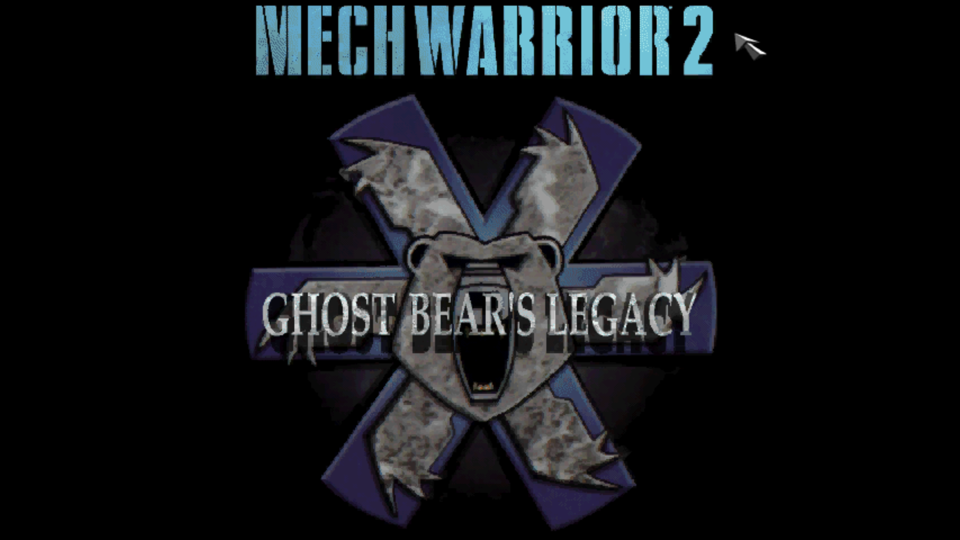 Figure 10 - Ghost Bear’s Legacy is an official add-on for Mech Warrior 2, also available for DOS