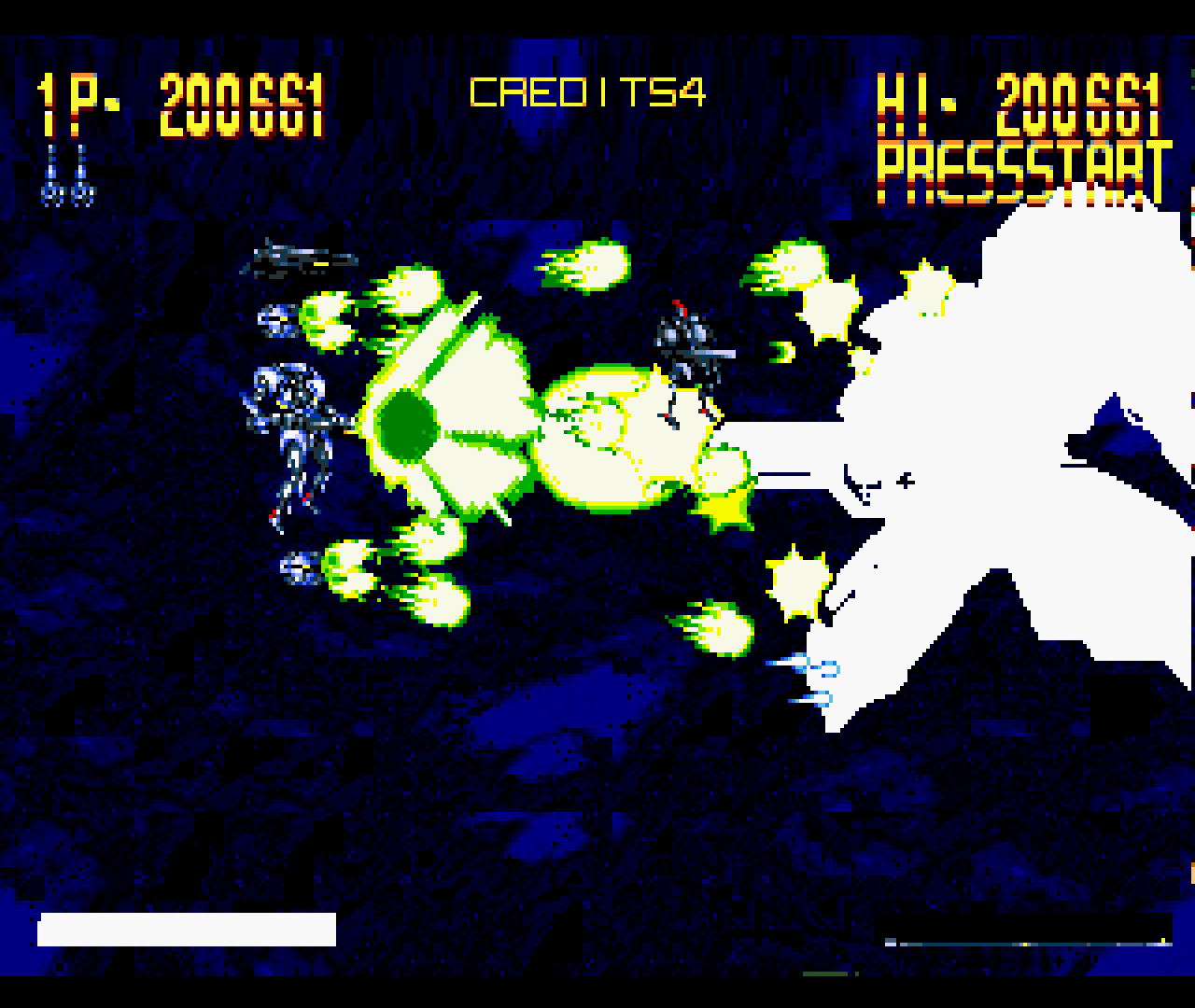 Figure 12 - In this game, it’s not just the enemies who can shoot hundreds of bullets