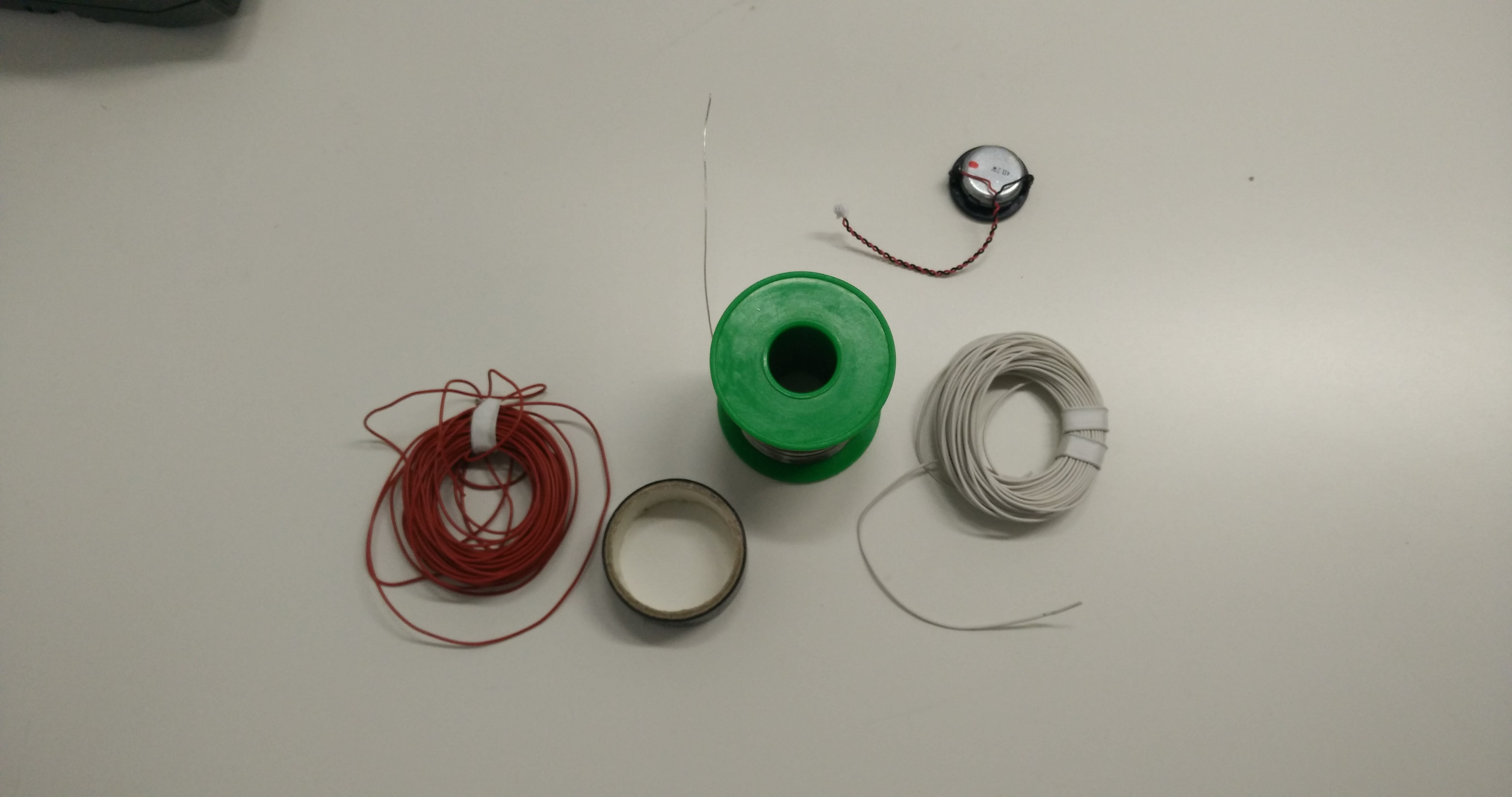 ODROID Magazine Figure 6 - Soldering equipment and a second speaker